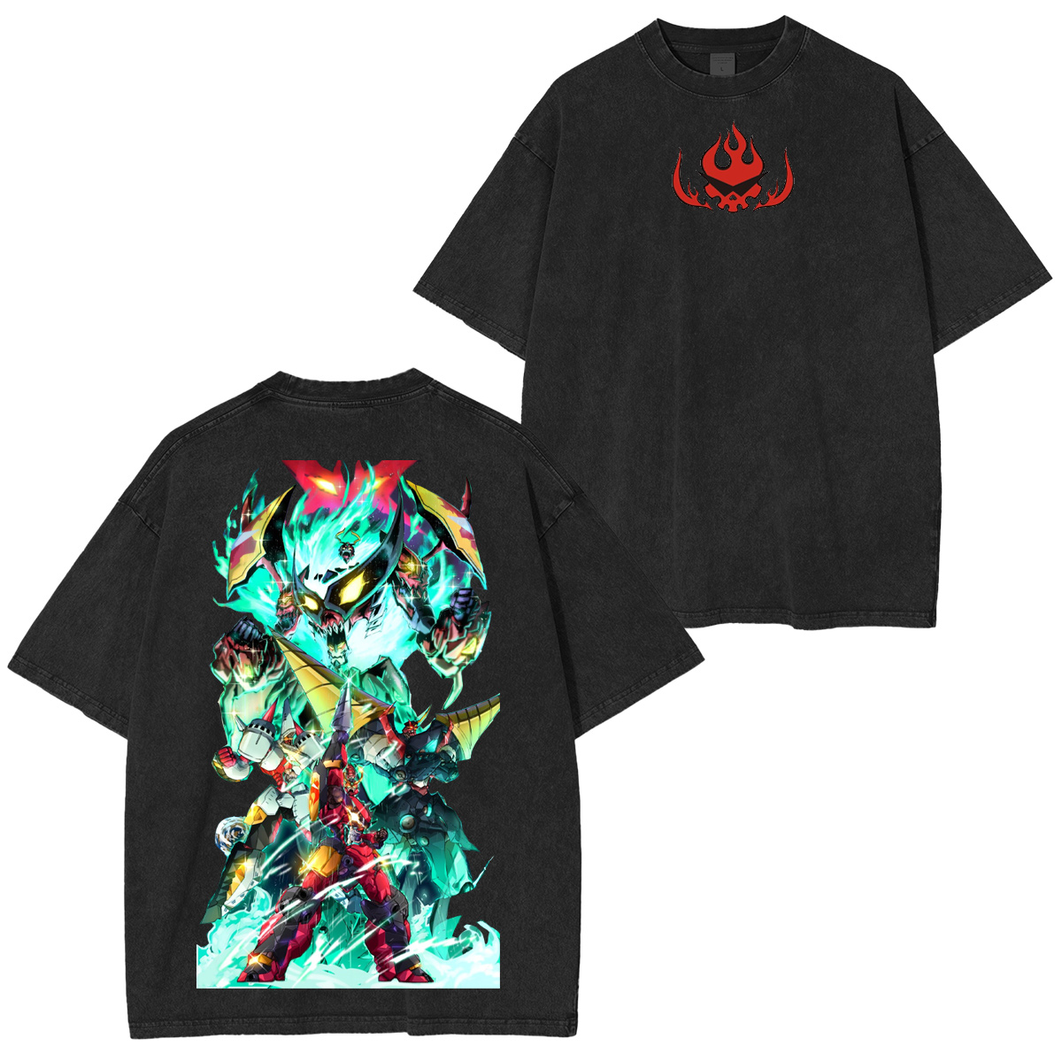 Tengen Toppa Gurren Lagann Washed T-shirt/Crewneck/Hoodie