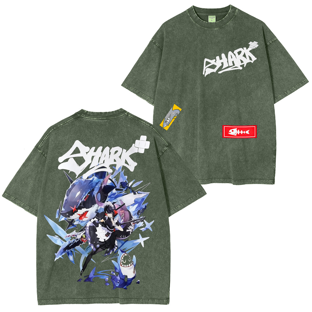 Ellen Joe Zenless Zone Zero Washed T-shirt/Crewneck/Hoodie