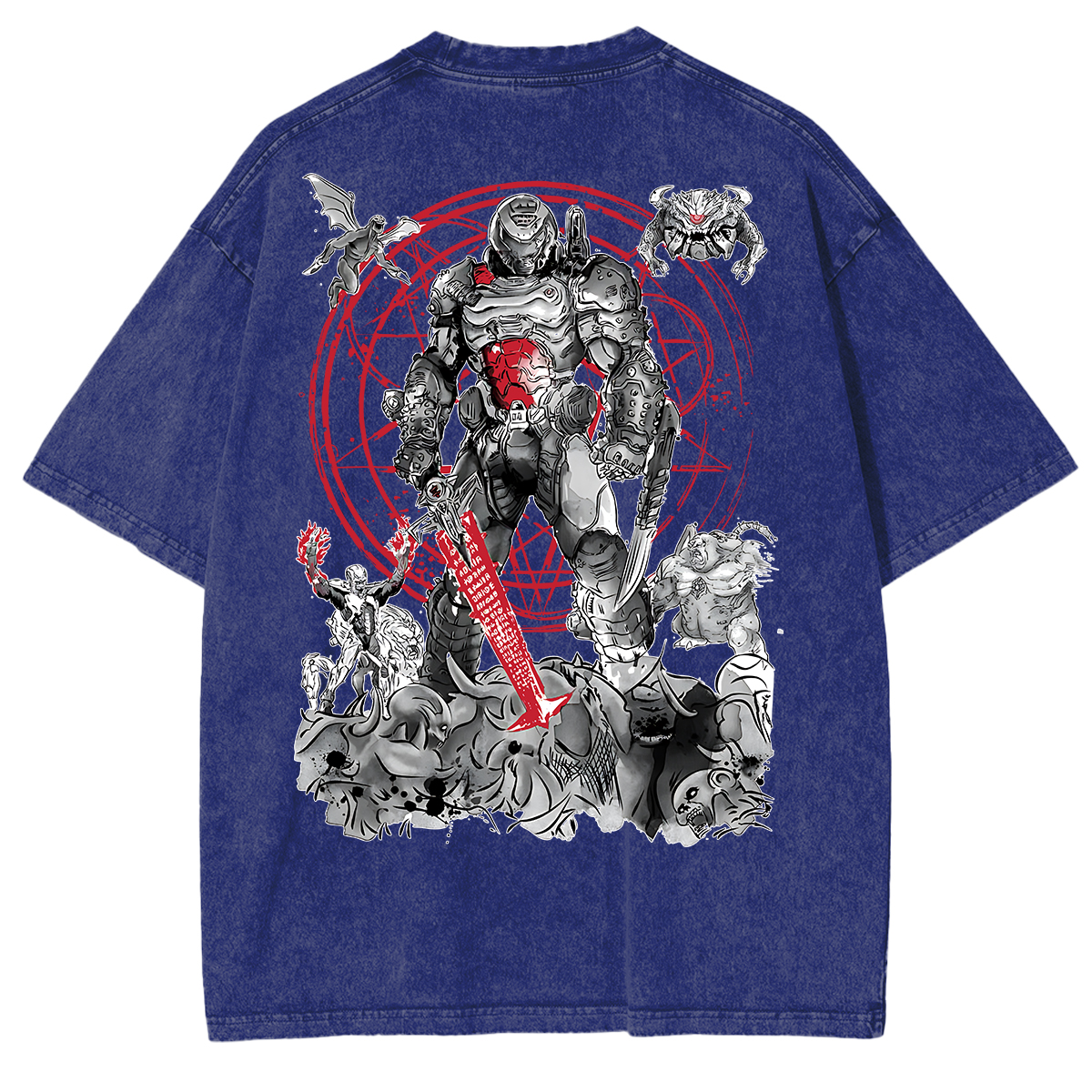 The Hell Walker v.2 Unisex Washed T-Shirt