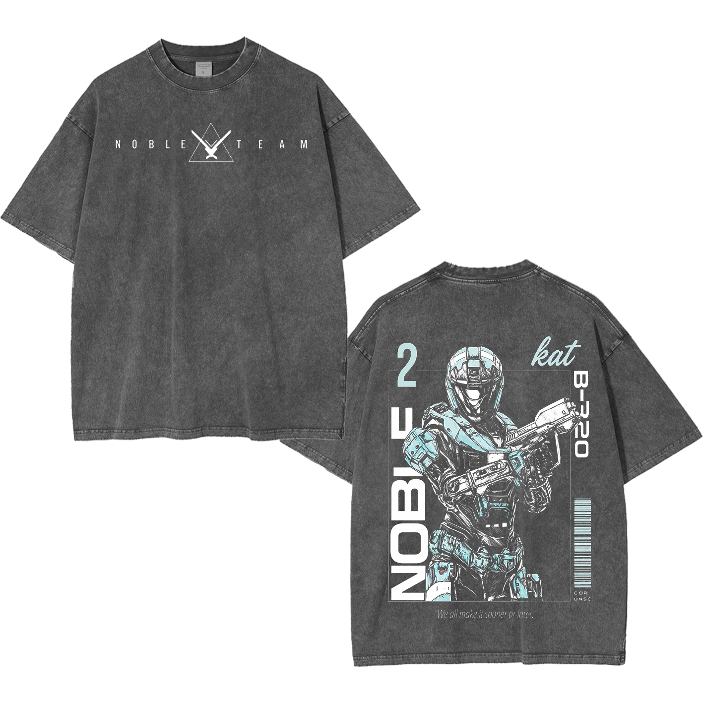 Halo Noble Team Unisex Washed T-Shirt