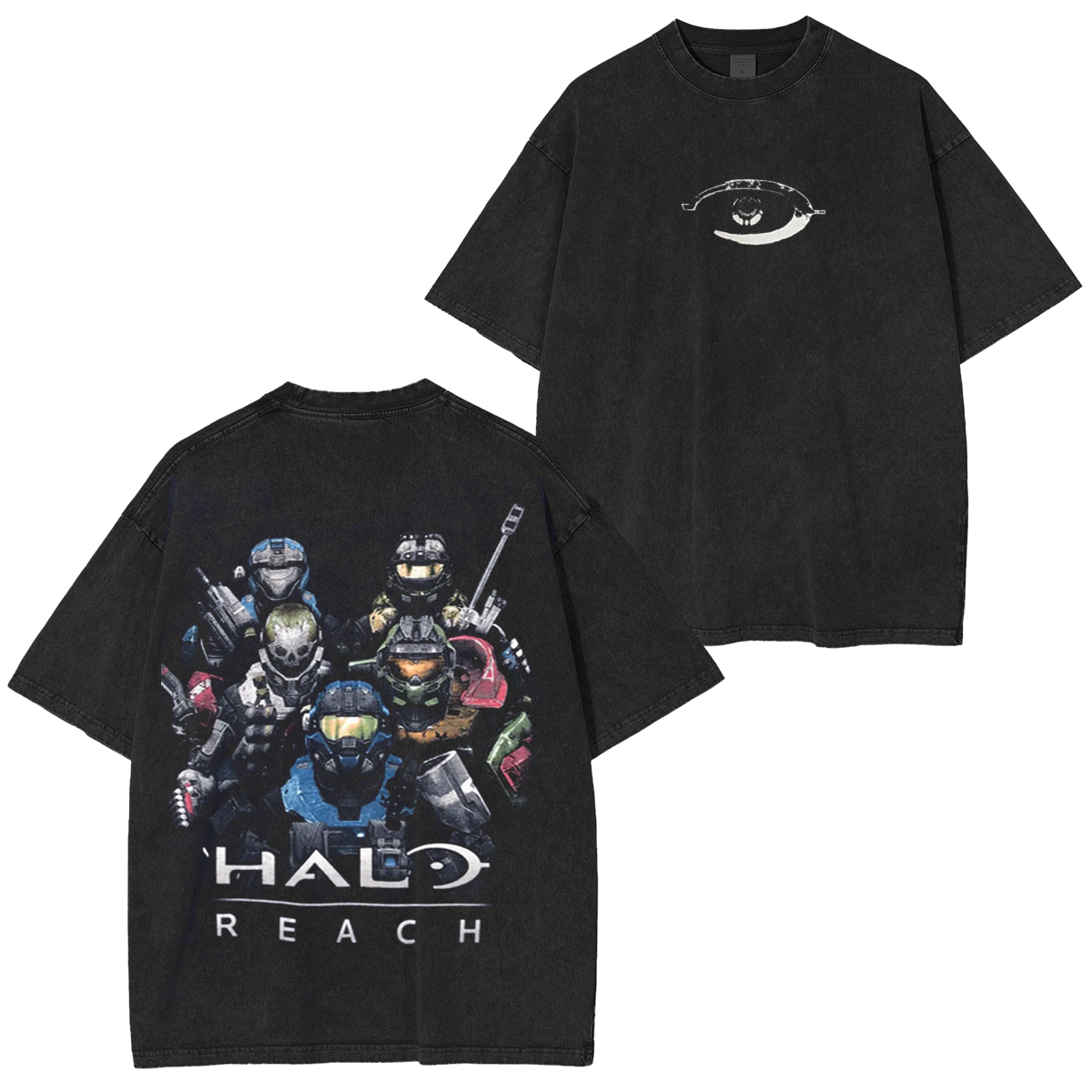 HALO REACH Games Vintage Washed T-shirt/Crewneck/Hoodie