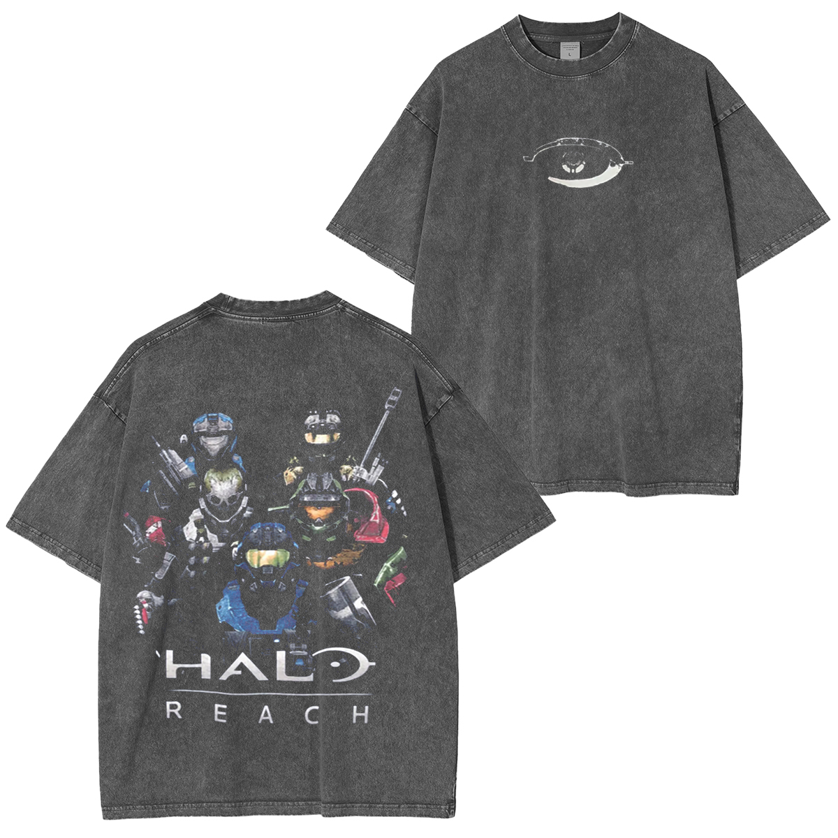 HALO REACH Games Vintage Washed T-shirt/Crewneck/Hoodie