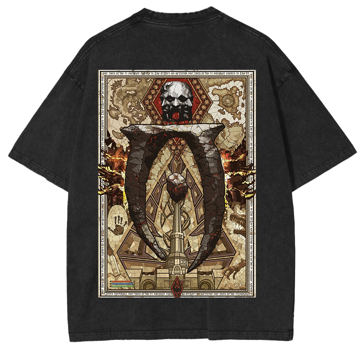The Elder Scrolls IV Obilivion Remastered Vintage Washed Unisex T-Shirt