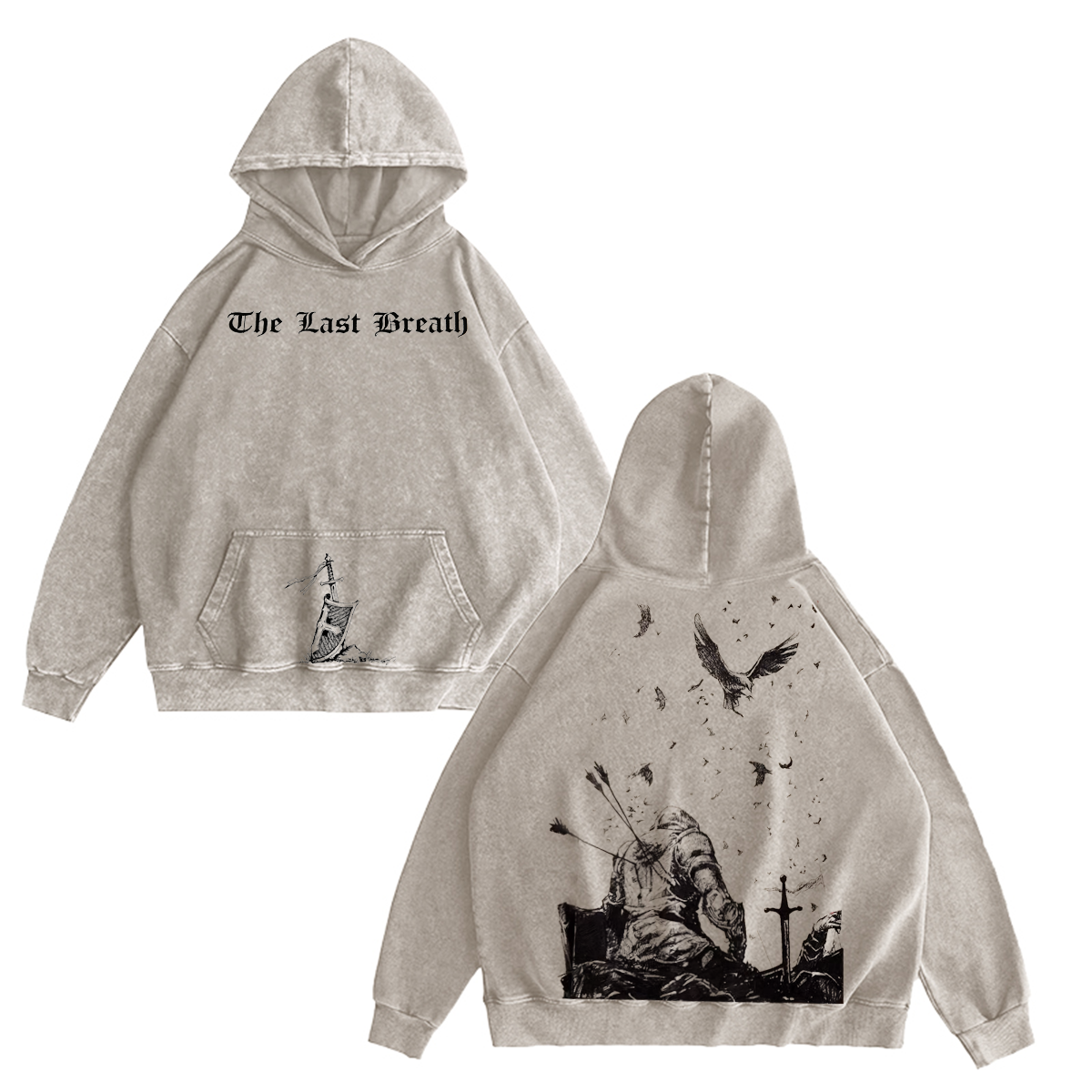 Dark Knight Baldwin IV Washed T-shirt/Crewneck/Hoodie