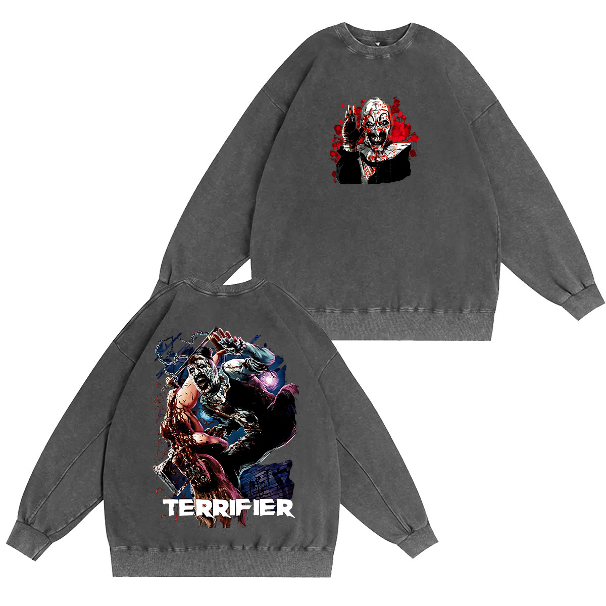 Halloween Horror Vintage Washed T-shirt/Crewneck/Hoodie