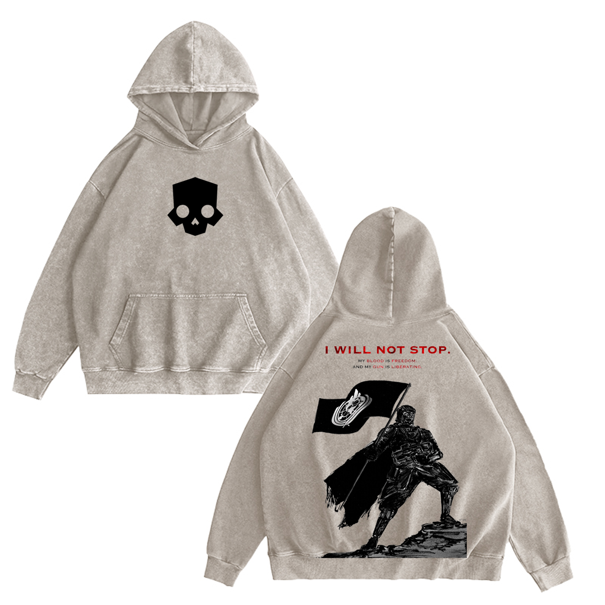 Helldivers 2 Washed T-shirt/Crewneck/Hoodie
