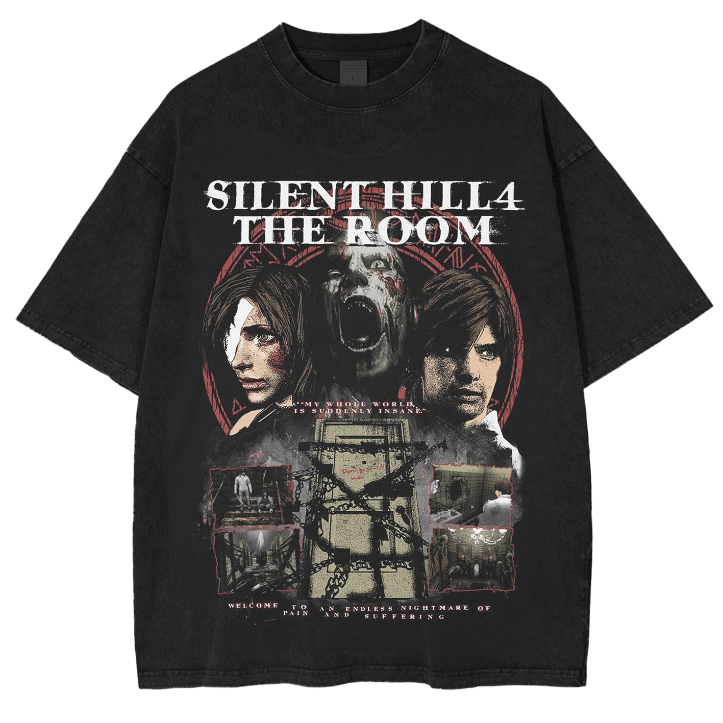 Silent Hill 4  Washed T-shirt/Crewneck/Hoodie