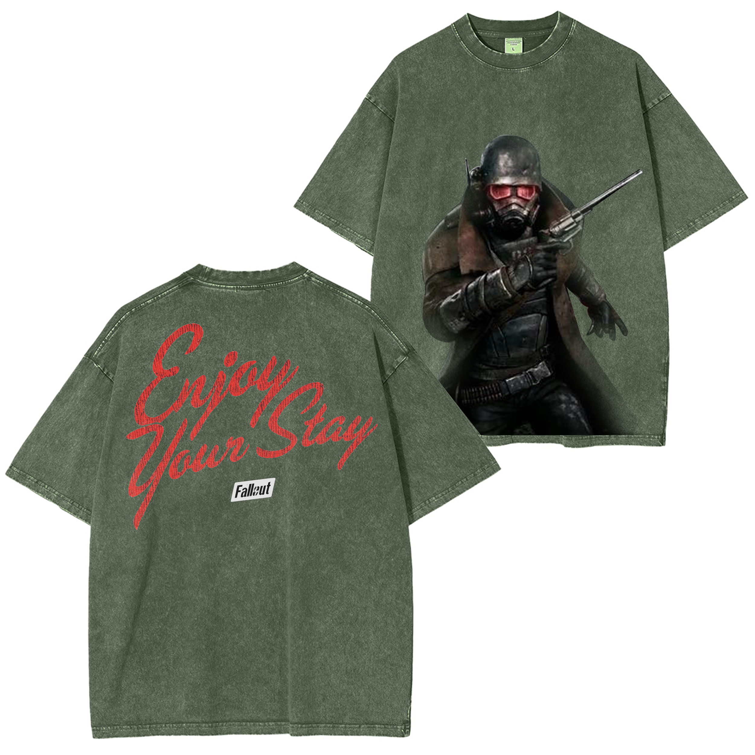 Fallout: New Vegas Vintage Unisex Washed T-Shirt