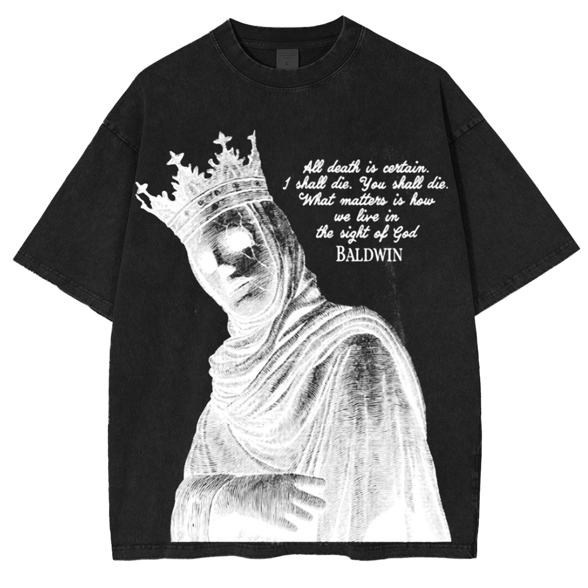 Baldwin Crusader Vintage Washed Unisex T-Shirt