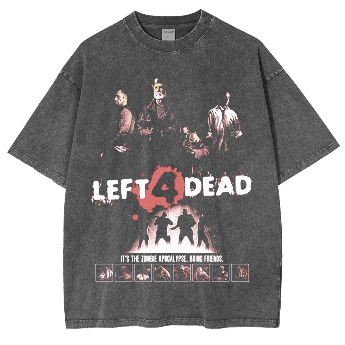 Left 4 Dead Vintage Washed T-shirt/Crewneck/Hoodie