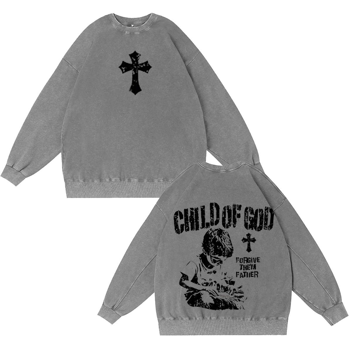 Sopula Child Of God Fun Kids Vintage Washed T-shirt/Crewneck/Hoodie