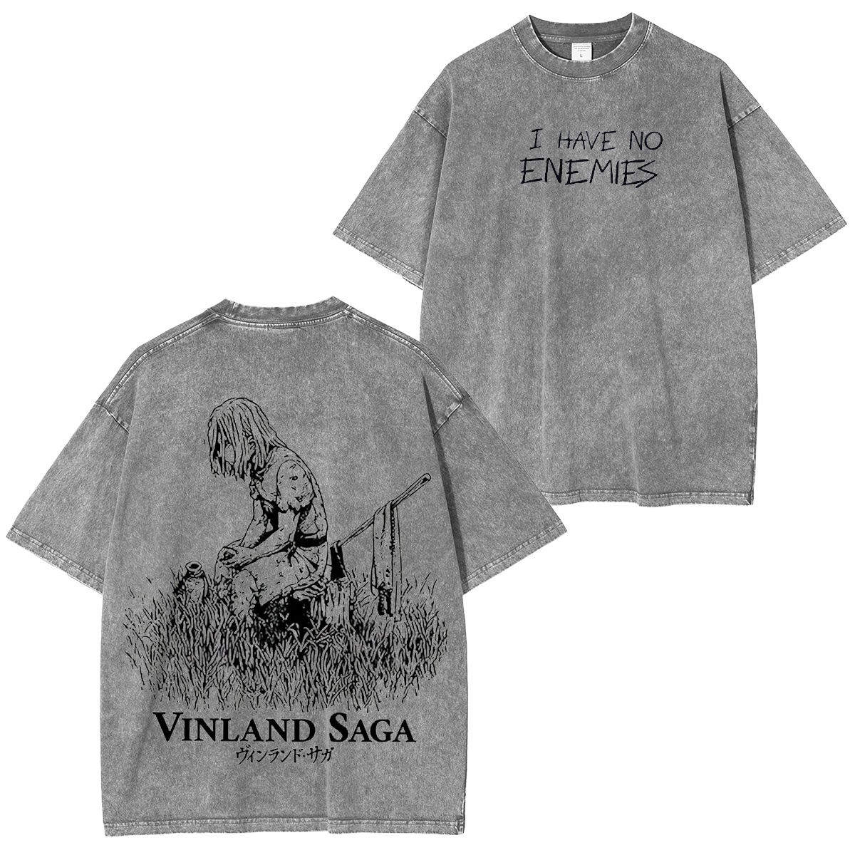 Vinland Saga Vintage Washed T-shirt/Crewneck/Hoodie