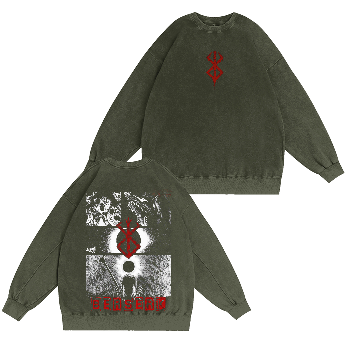 Berserk Vintage Washed T-shirt/Crewneck/Hoodie