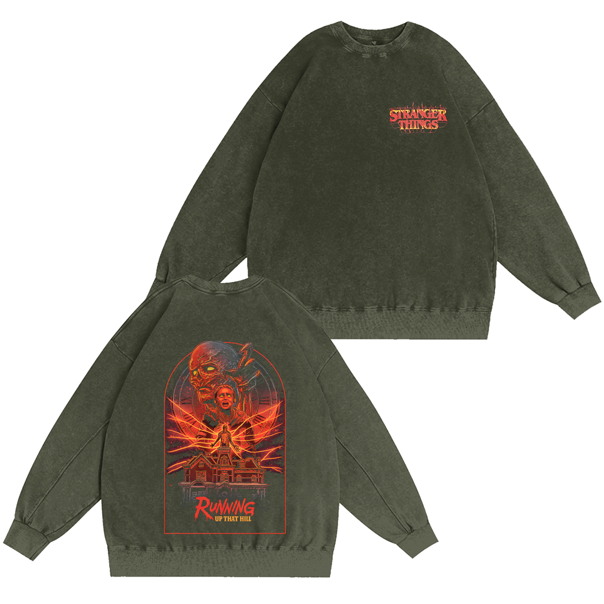 Stranger Things Vintage Washed T-shirt/Crewneck/Hoodie