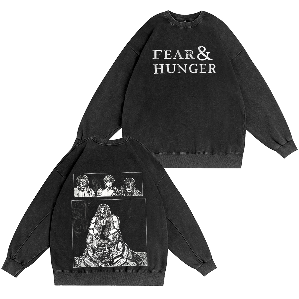 Fear & Hunger Vintage Washed T-shirt/Crewneck/Hoodie