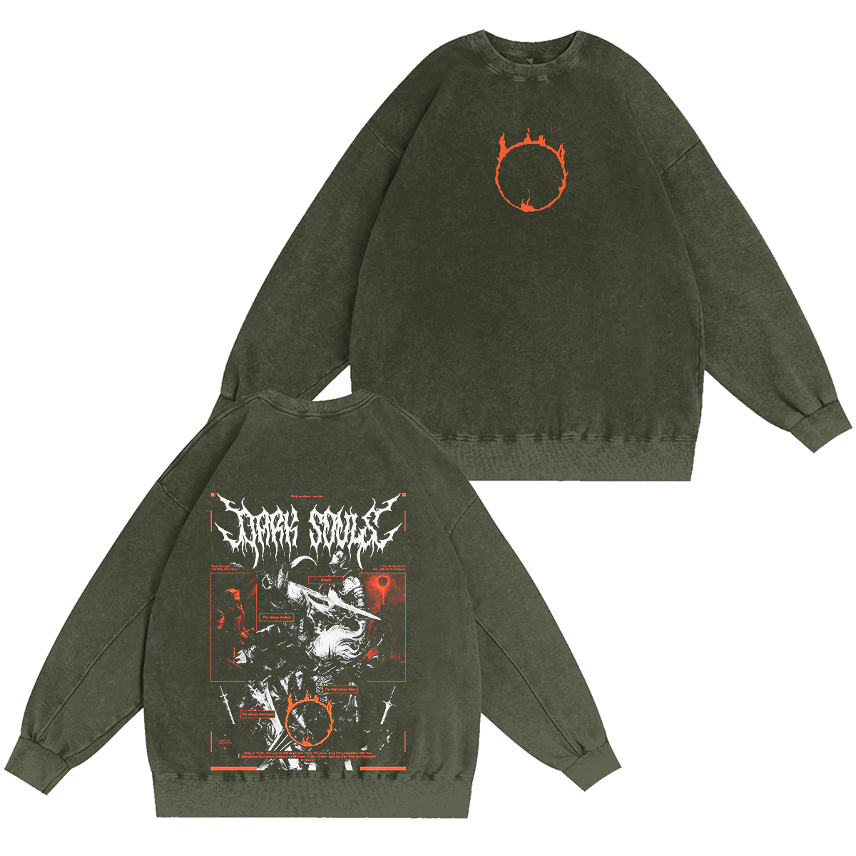 Dark Souls Vintage Washed T-shirt/Crewneck/Hoodie