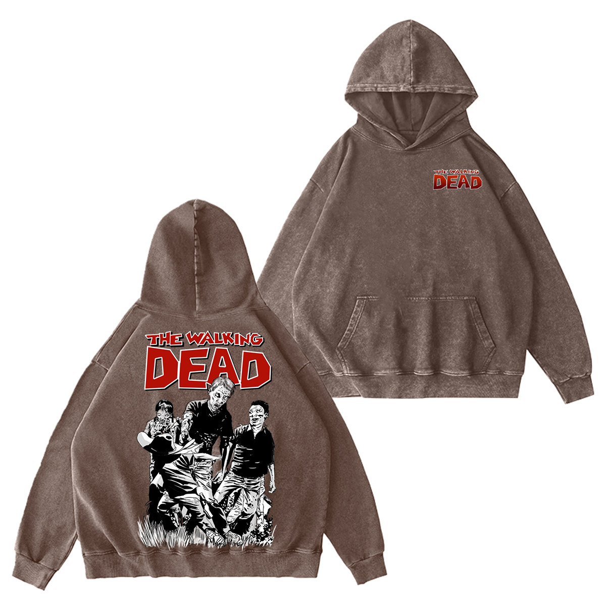 The Walking Dead Vintage Washed T-shirt/Crewneck/Hoodie