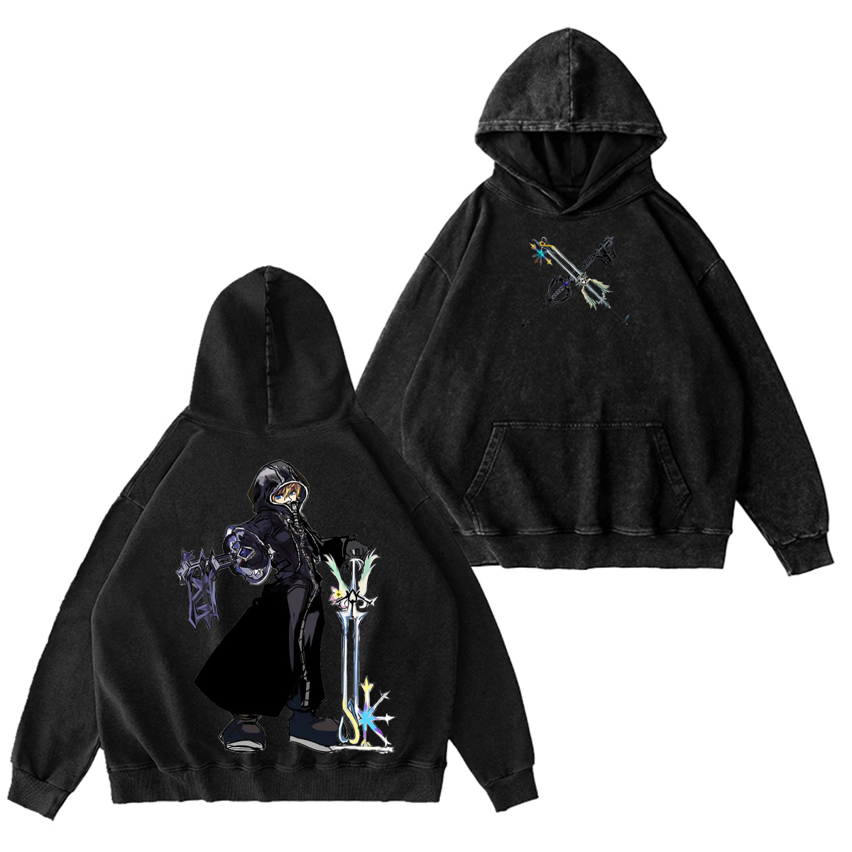 Kingdom Hearts Washed T-shirt/Crewneck/Hoodie