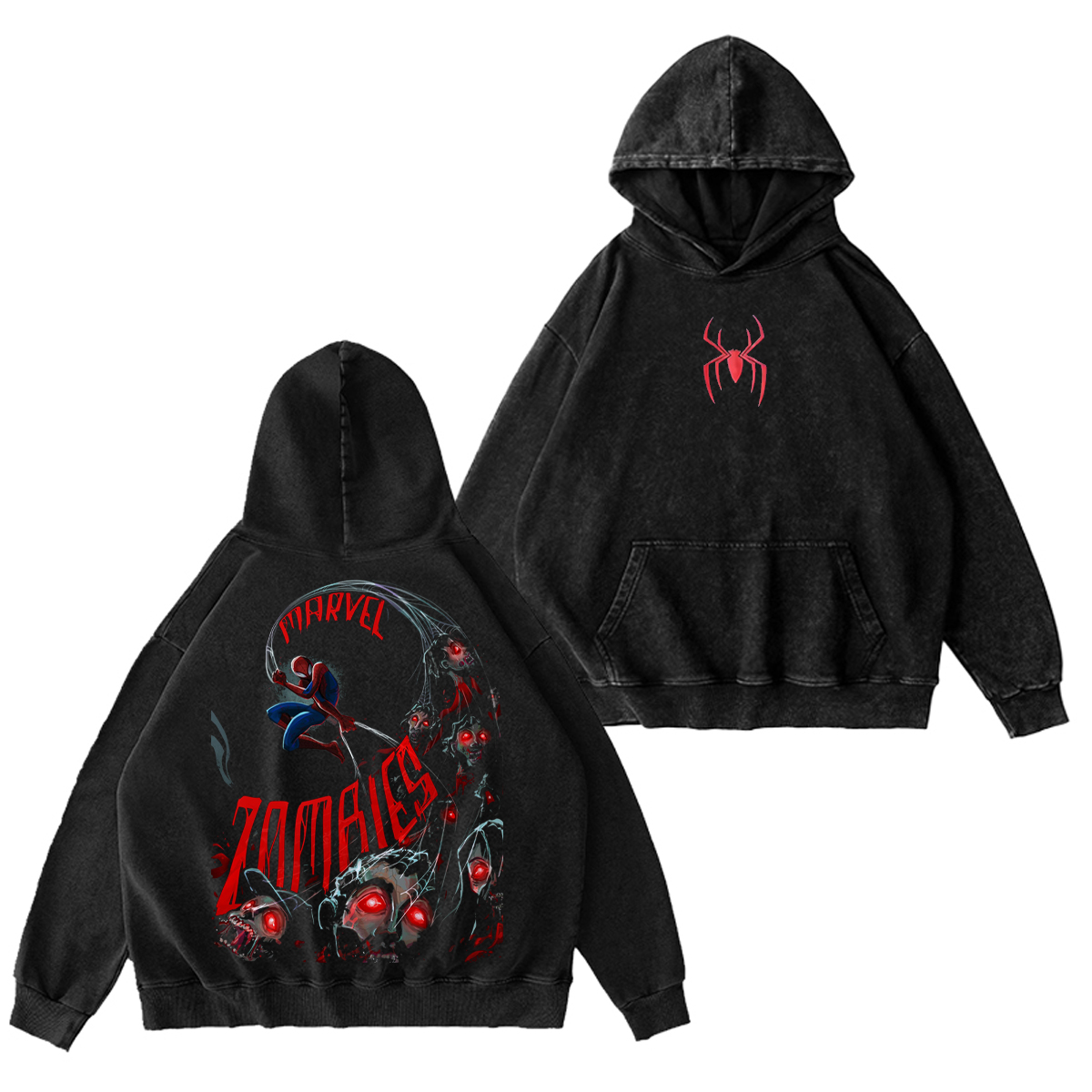 Spider-Man Washed T-shirt/Crewneck/Hoodie