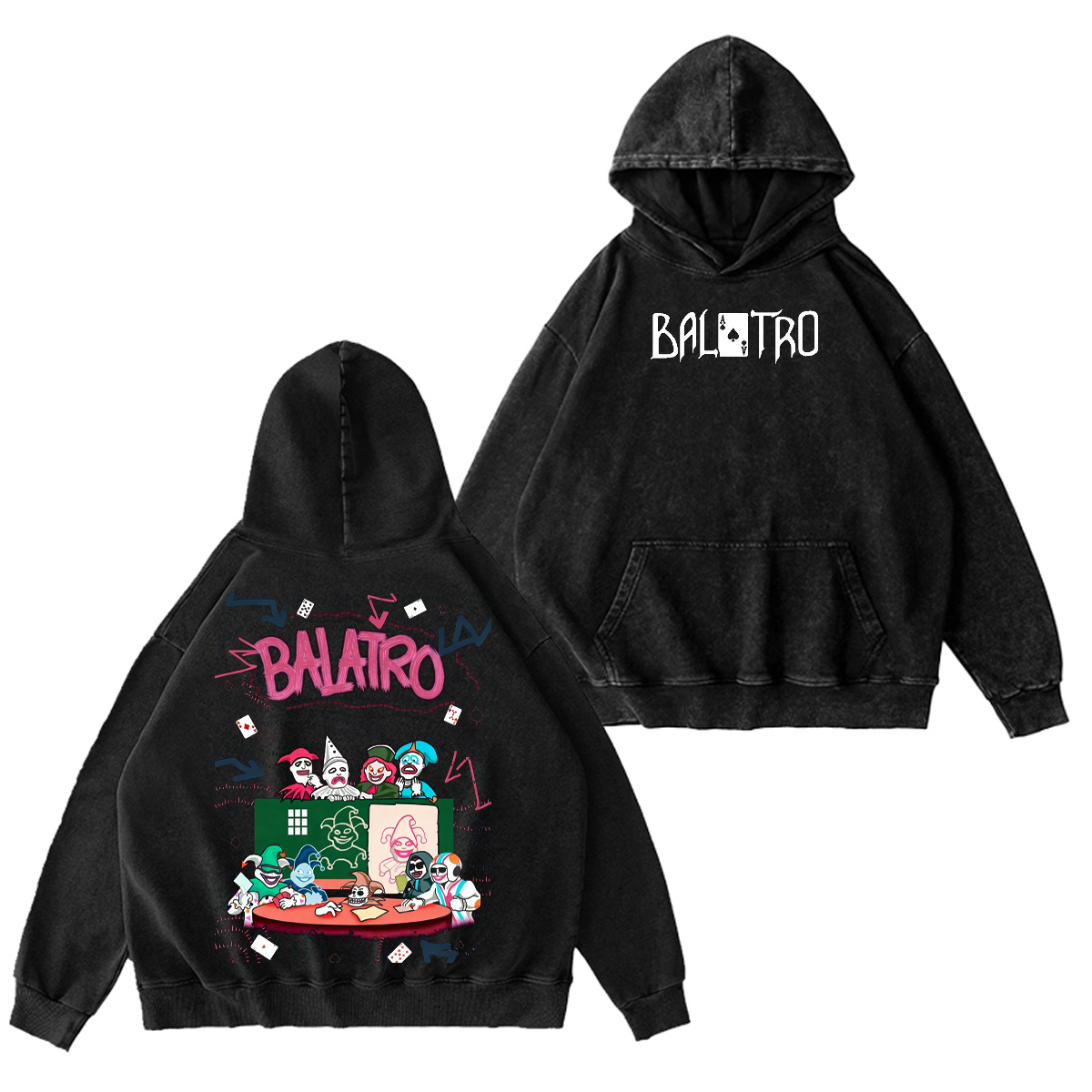 Balatro Washed T-shirt/Crewneck/Hoodie