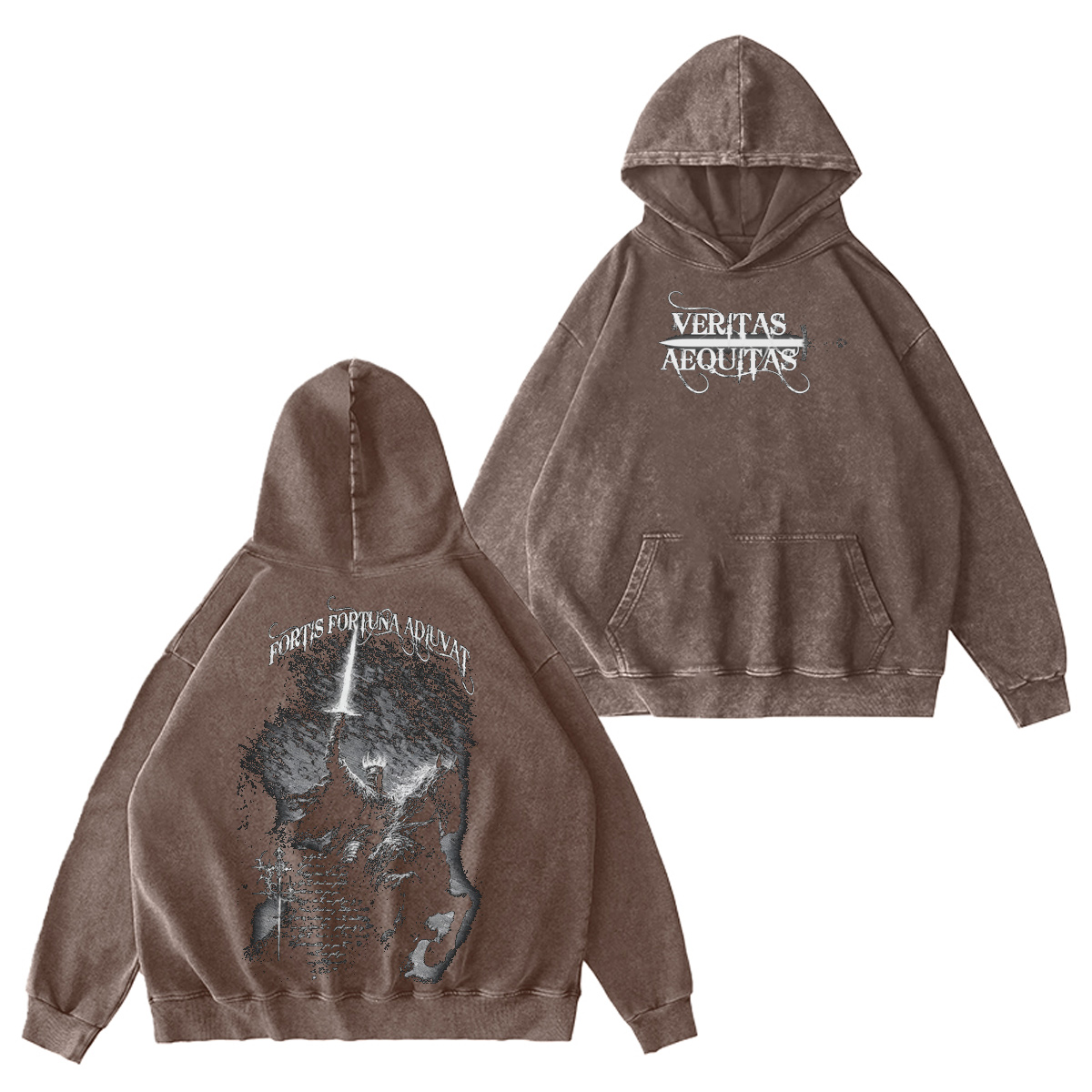 Fortis Fortuna Adiuvat Washed T-shirt/Crewneck/Hoodie