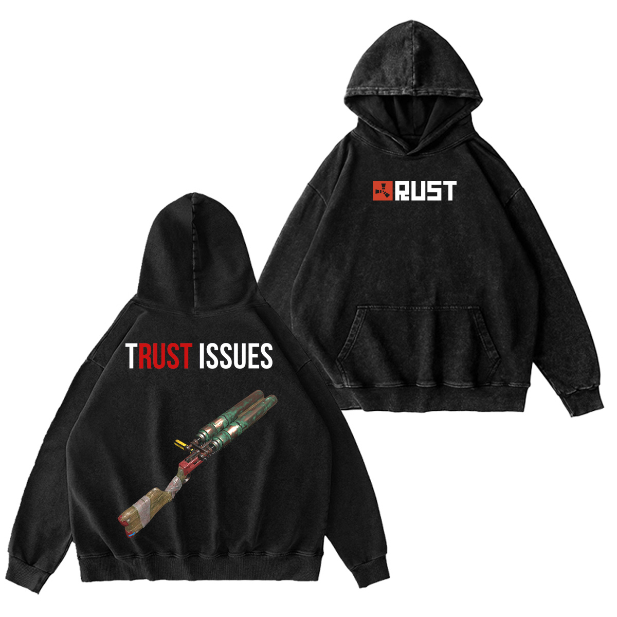 Rust Washed T-shirt/Crewneck/Hoodie