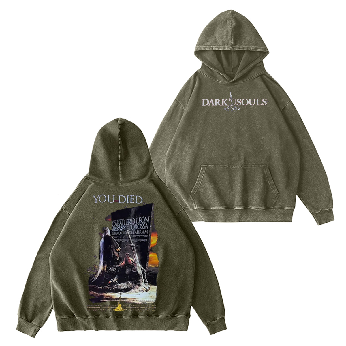 Dark Souls Vintages Washed T-shirt/Crewneck/Hoodie