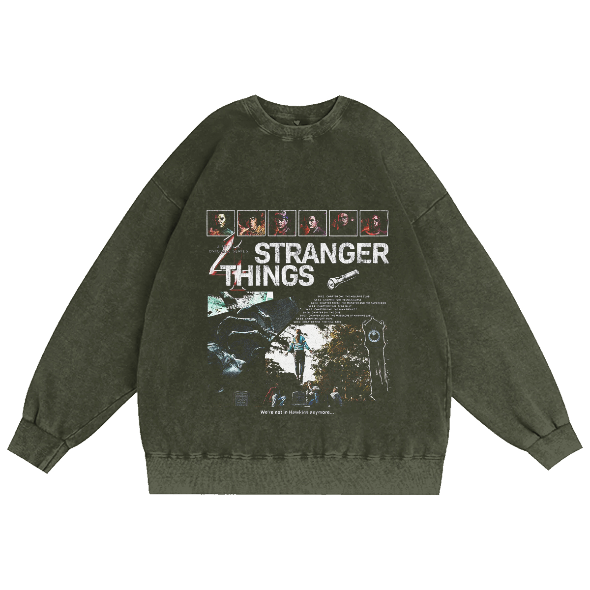 Stranger Things - Season 4' Washed T-shirt/Crewneck/Hoodie