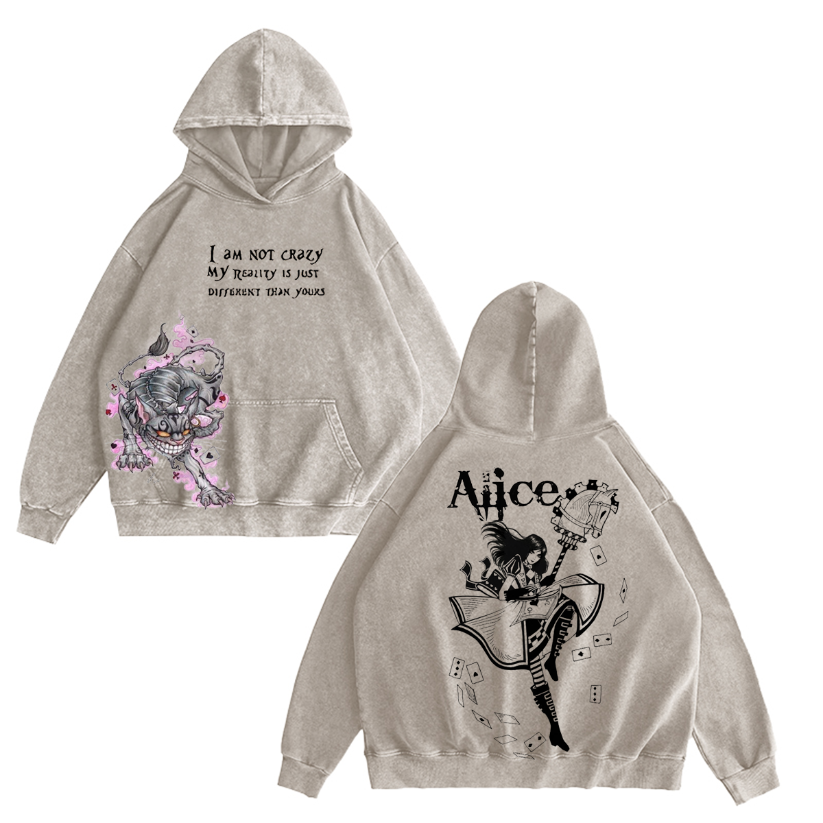 Alice: Madness Returns Washed T-shirt/Crewneck/Hoodie