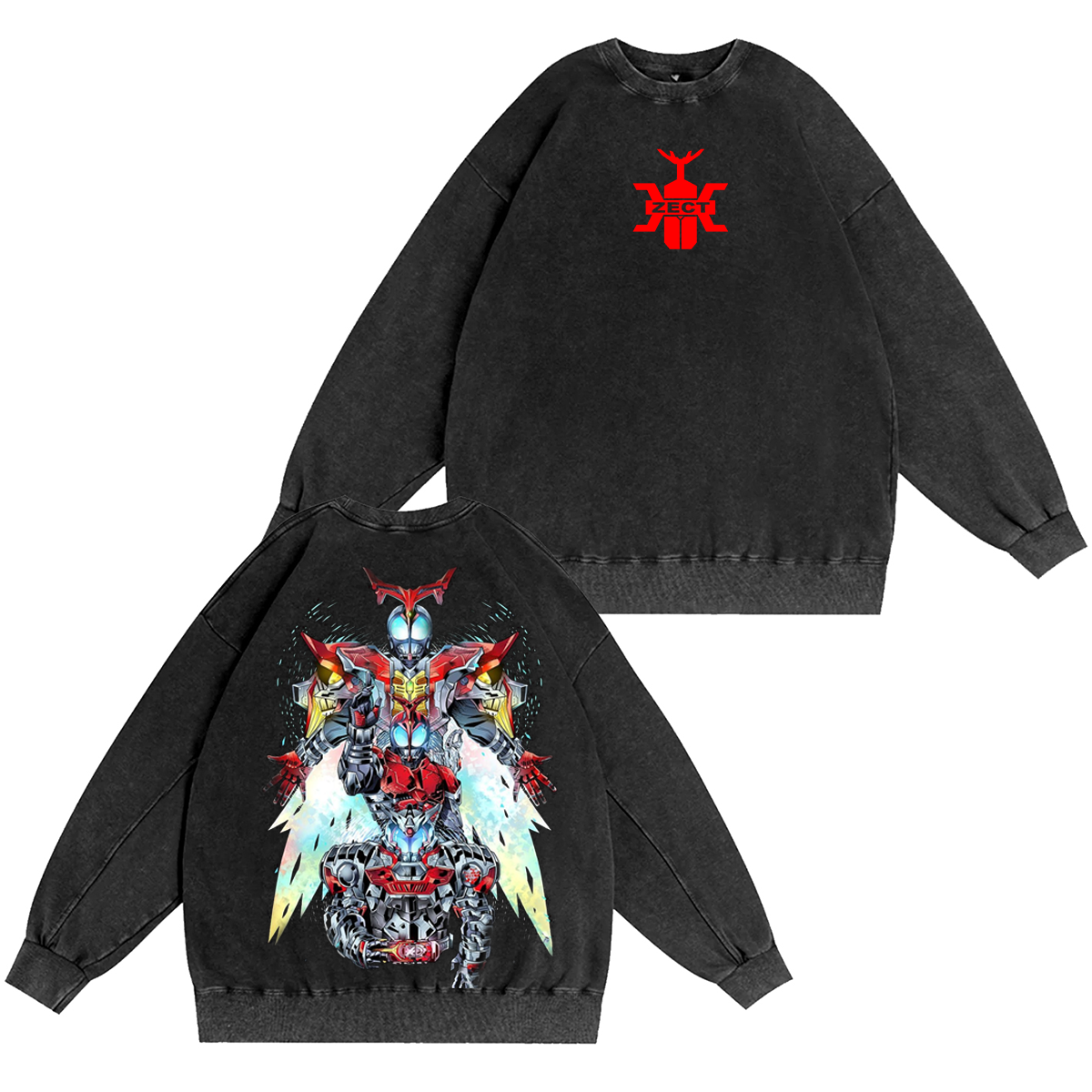 Kamen Rider Kabuto: Kabuto Emblem Unisex Washed T-shirt/Crewneck/Hoodie