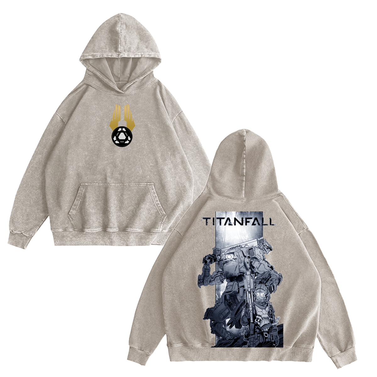 Titanfall Vintage Washed T-shirt/Crewneck/Hoodie