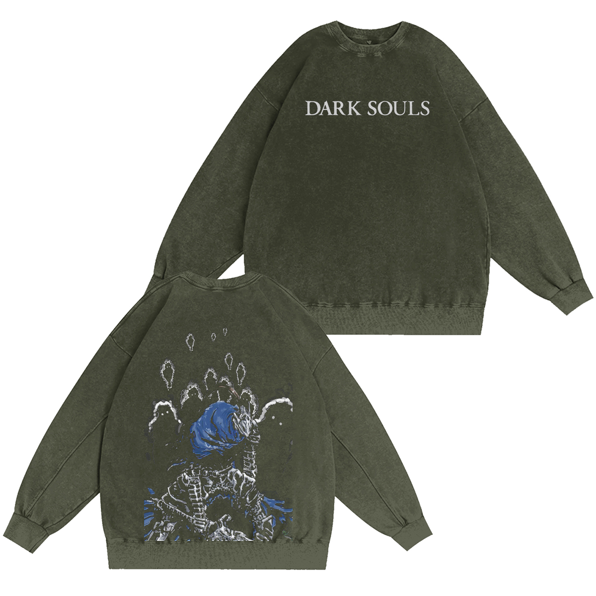 Dark Souls Unisex Washed T-shirt/Crewneck/Hoodie