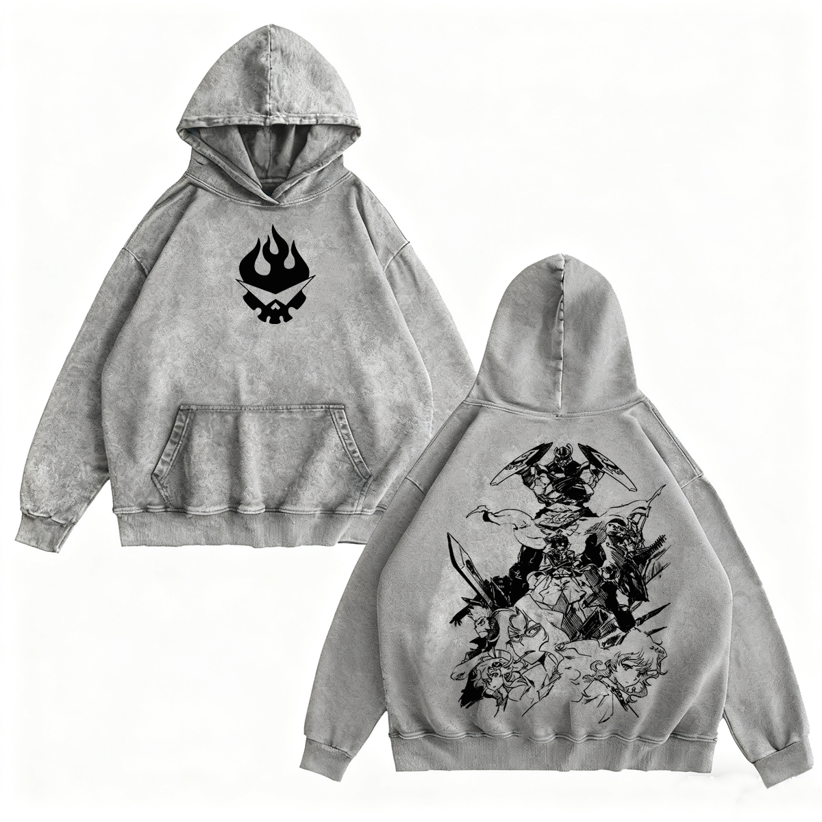 Tengen Toppa Gurren Lagann Vintage Washed T-shirt/Crewneck/Hoodie