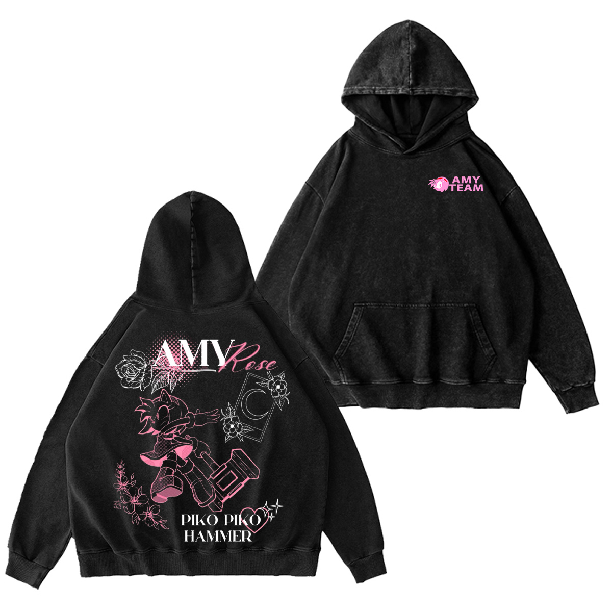 Amy Team Washed T-shirt/Crewneck/Hoodie