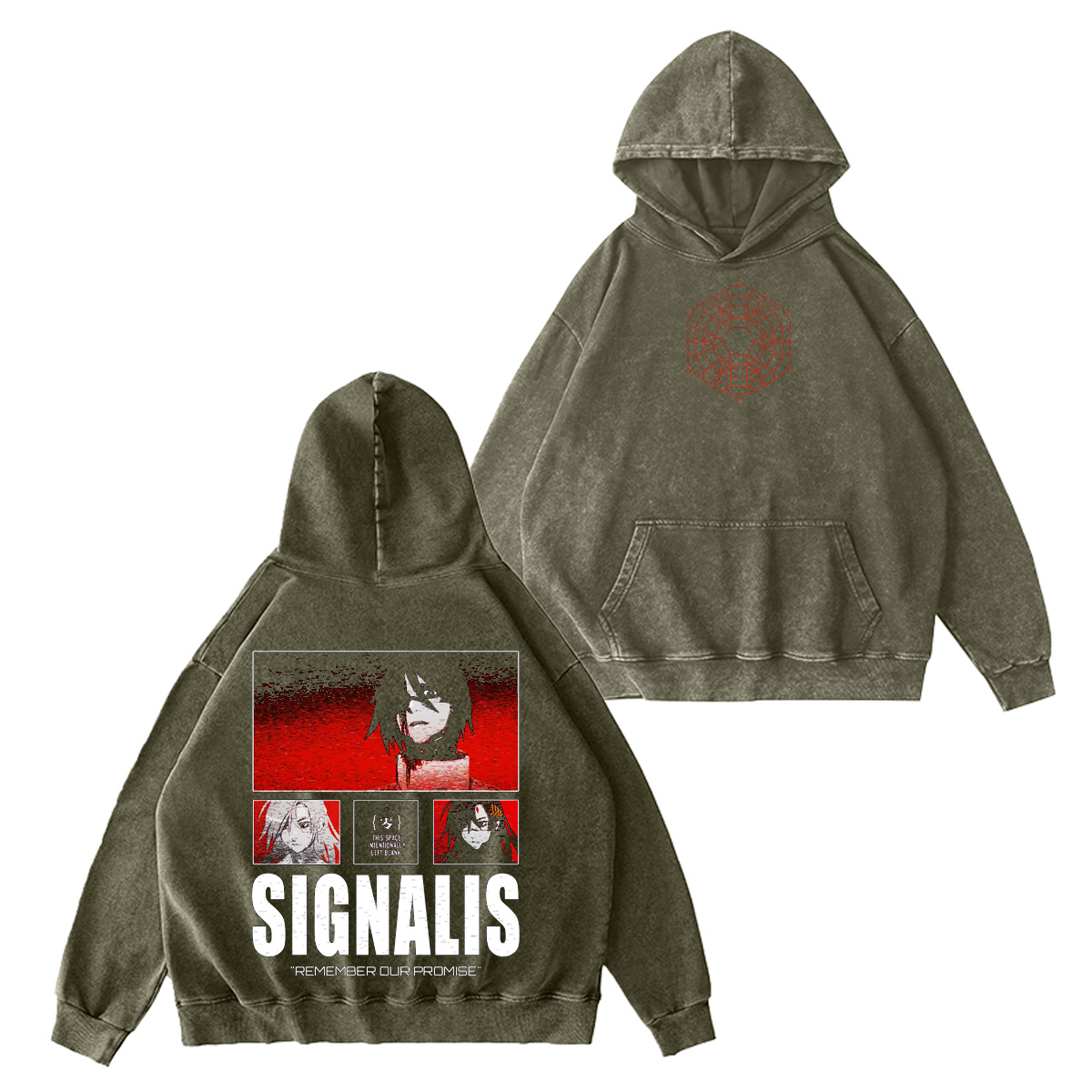 Signalis Washed T-shirt/Crewneck/Hoodie