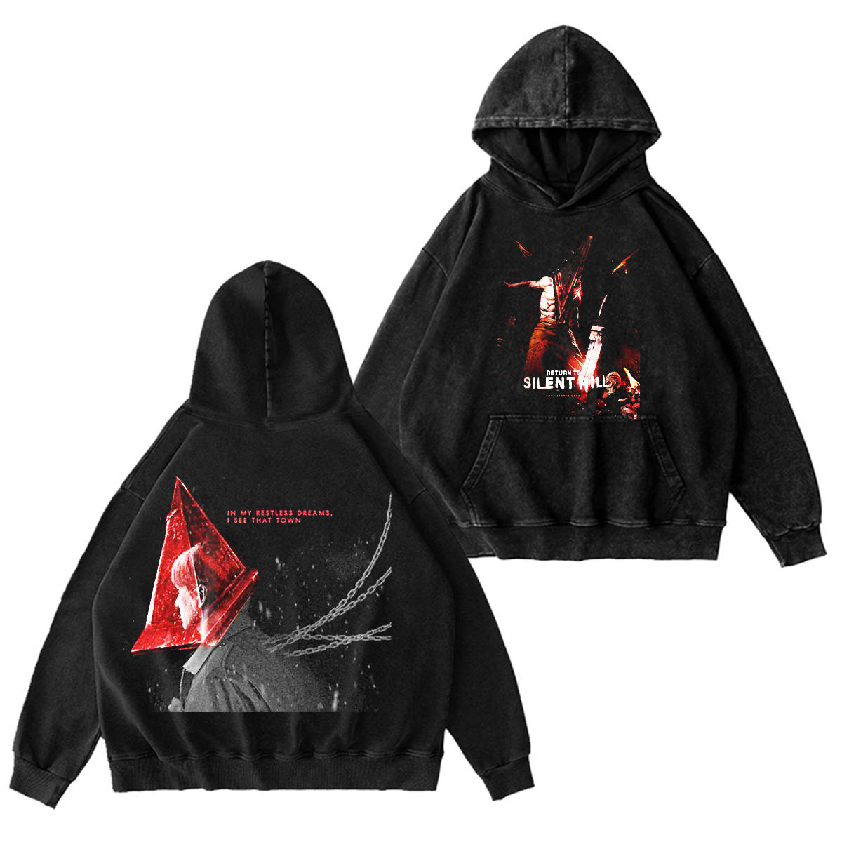 Return to Silent Hill Washed T-shirt/Crewneck/Hoodie