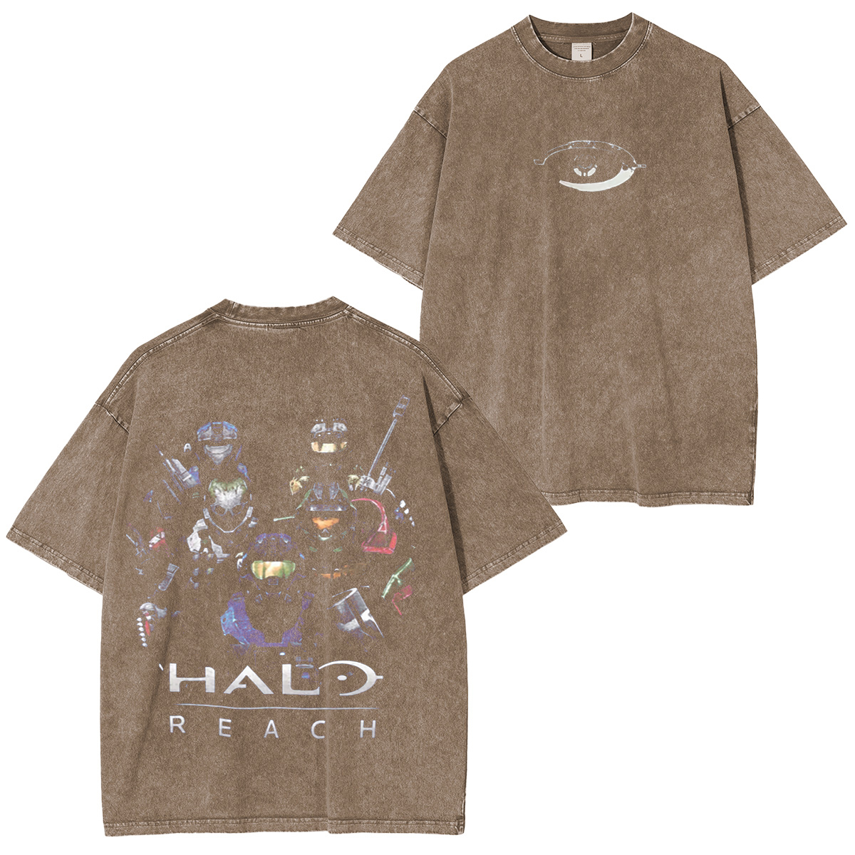 HALO REACH Games Vintage Washed T-shirt/Crewneck/Hoodie
