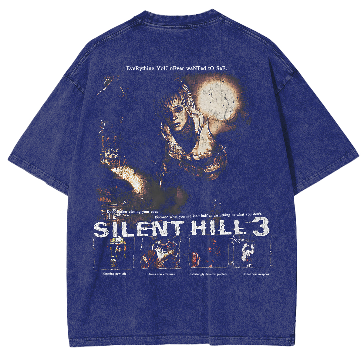 Silent Hill 3 - Everything You Never Wanted To See Unisex Washed T-Shirt