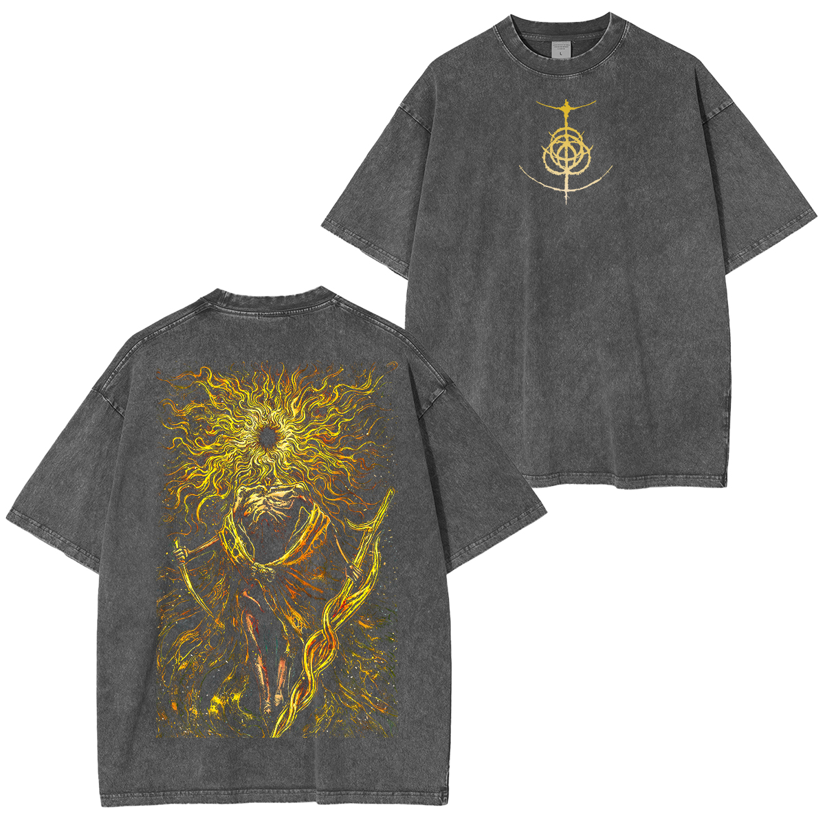 The Lord of Frenzied Flame Unisex Washed T-Shirt