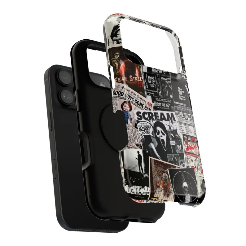 Y2K Scream Vintage Horror & Gothic Movies Phone Cases