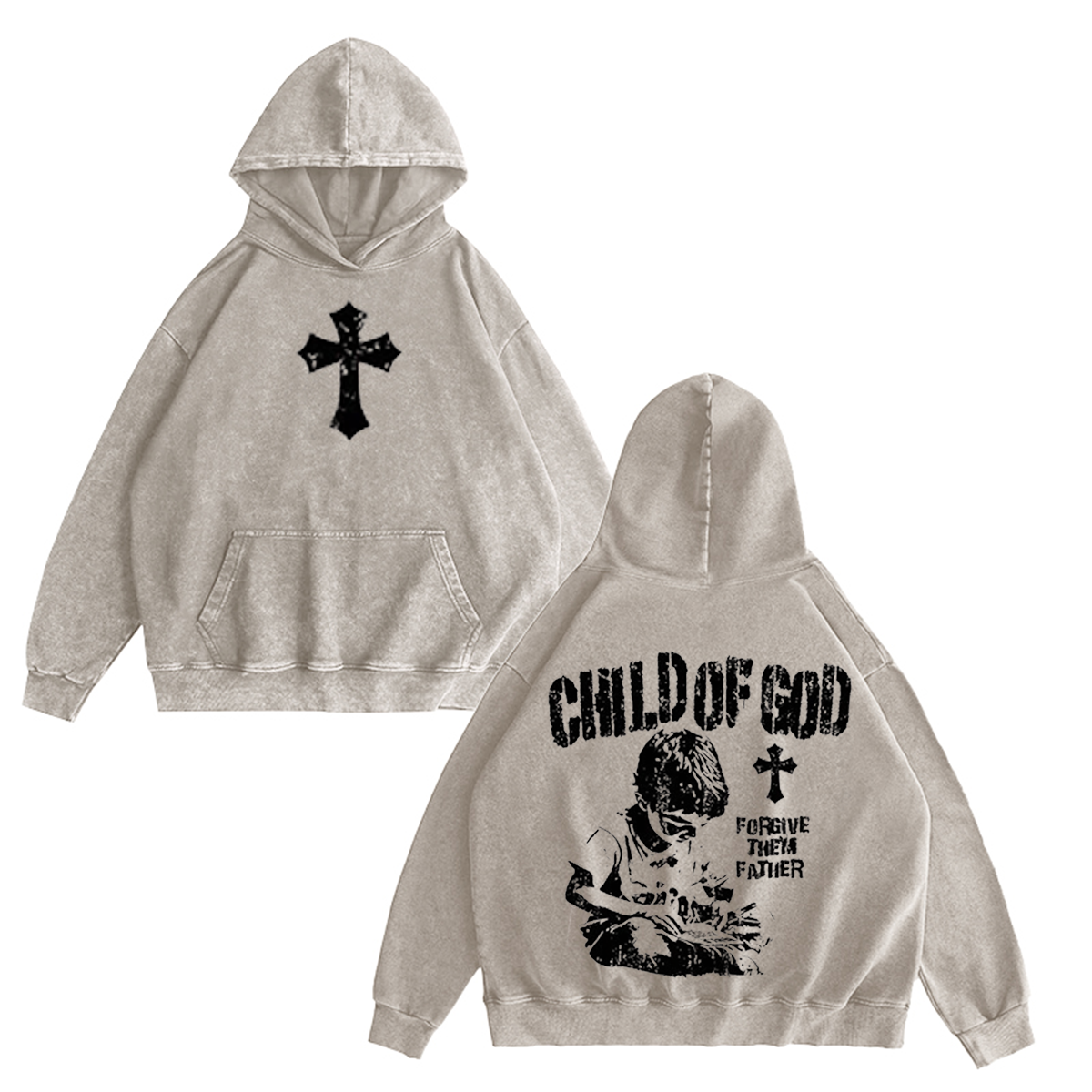 Sopula Child Of God Fun Kids Vintage Washed T-shirt/Crewneck/Hoodie