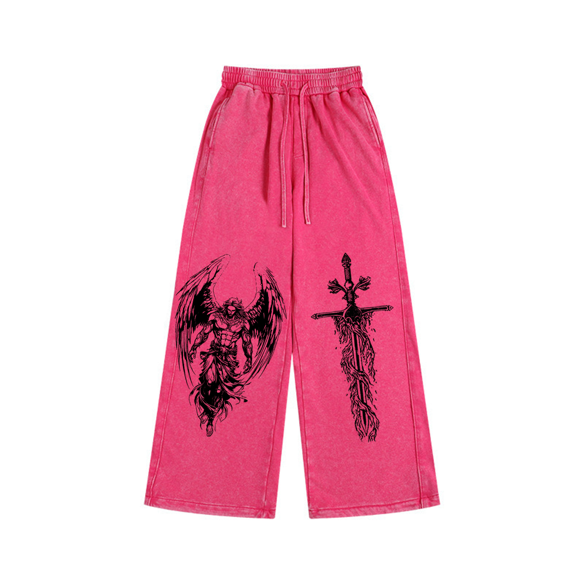 Archangelmichael Jesus War Vintage Washed Shorts/Pants