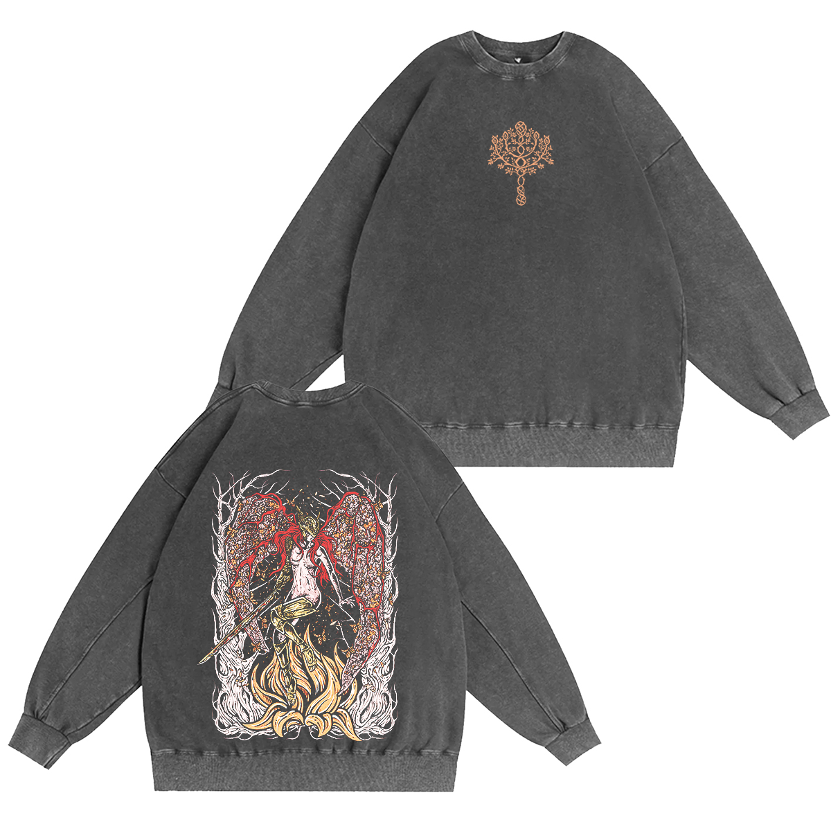 Malenia Blade of Miquella Vintage Washed T-shirt/Crewneck/Hoodie