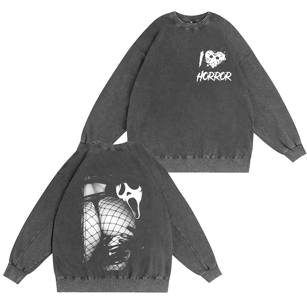 Mister Killer Sir Ghost Face Booty Vintage Washed T-shirt/Crewneck/Hoodie