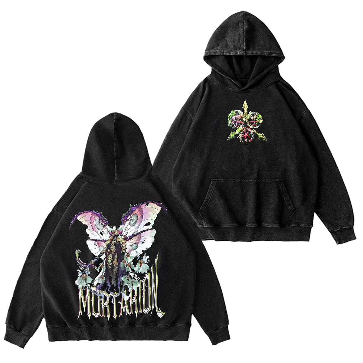 Mortarion-Warhammer 40,000 Vintage Washed T-shirt/Crewneck/Hoodie