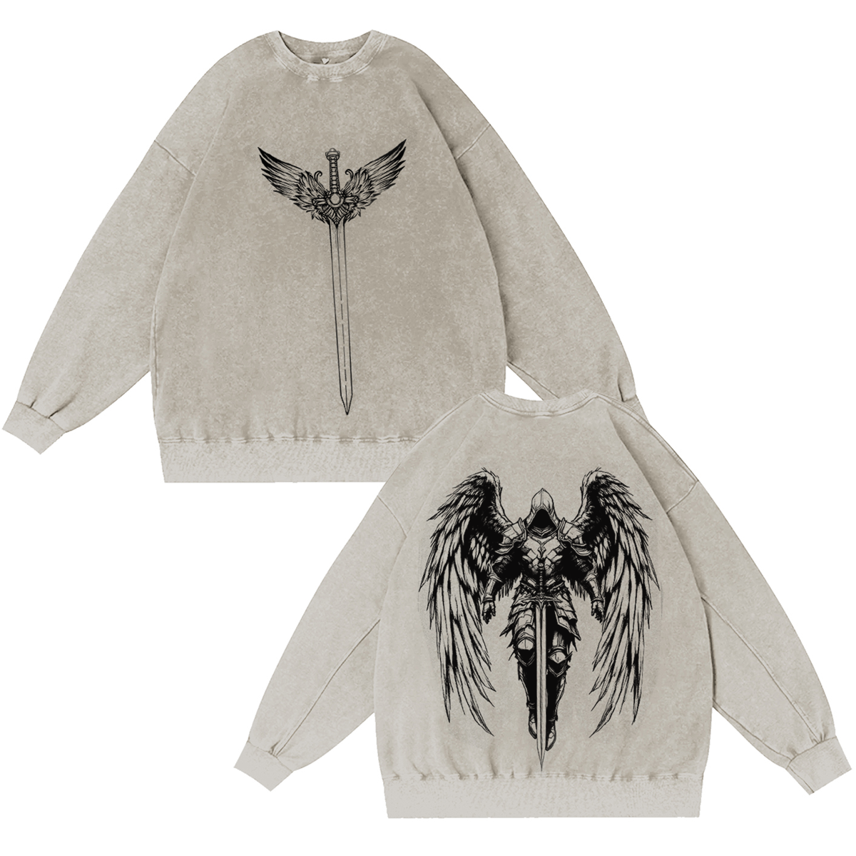 Arcangel Saint Michael Vintage Washed T-shirt/Crewneck/Hoodie