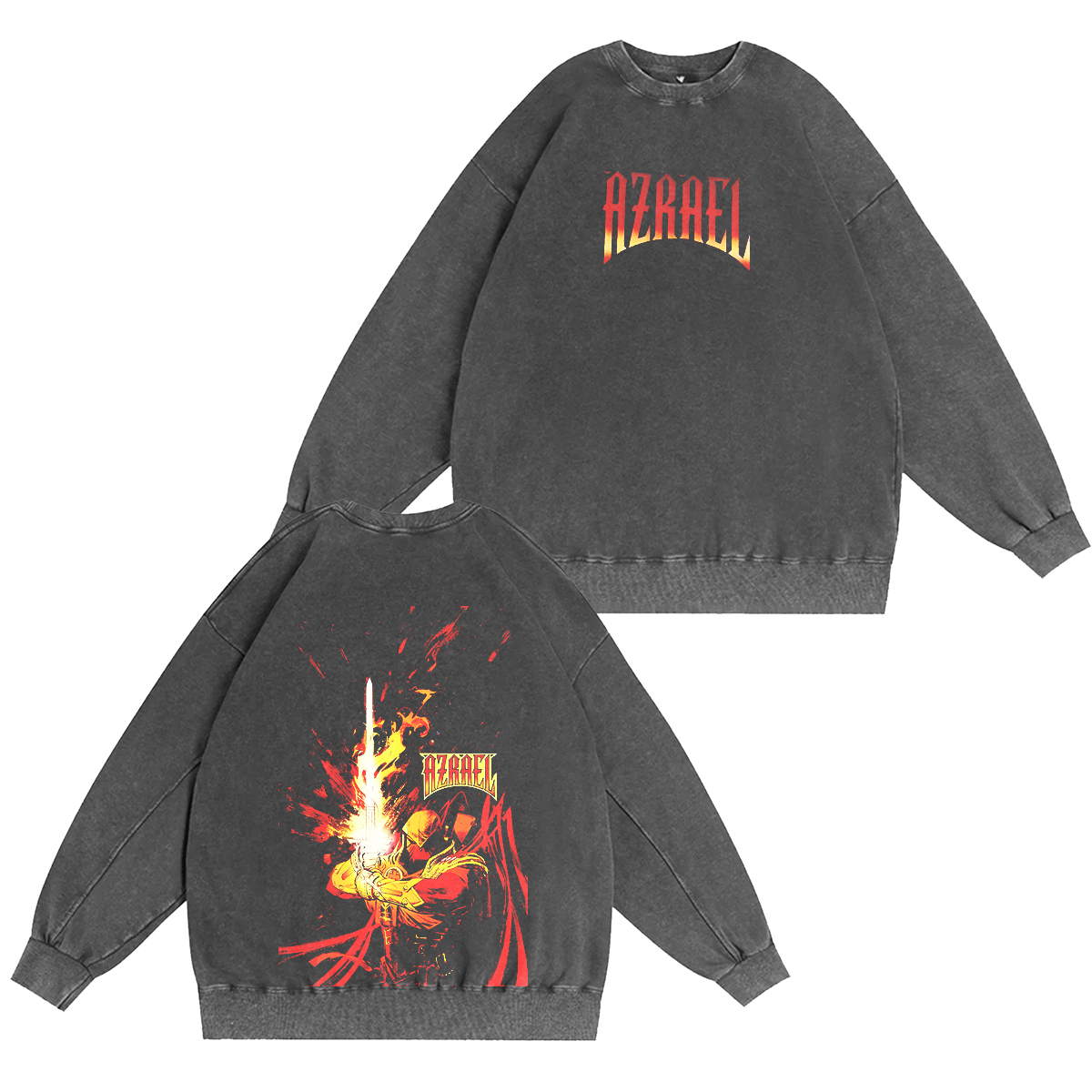 Azrael Avenging Angel Vintage Washed T-shirt/Crewneck/Hoodie