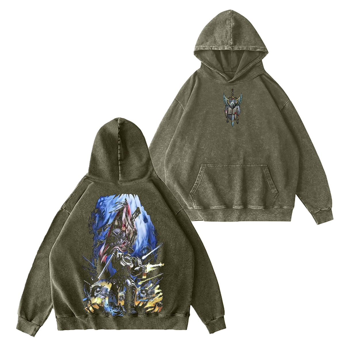 Warhammer 40K Washed T-shirt/Crewneck/Hoodie