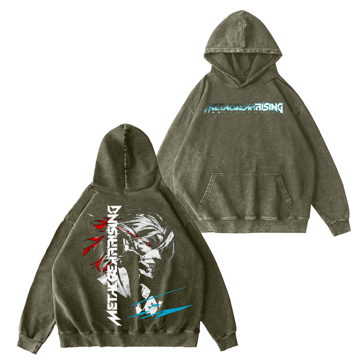 Metal Gear Rising: Revengeance Washed T-shirt/Crewneck/Hoodie