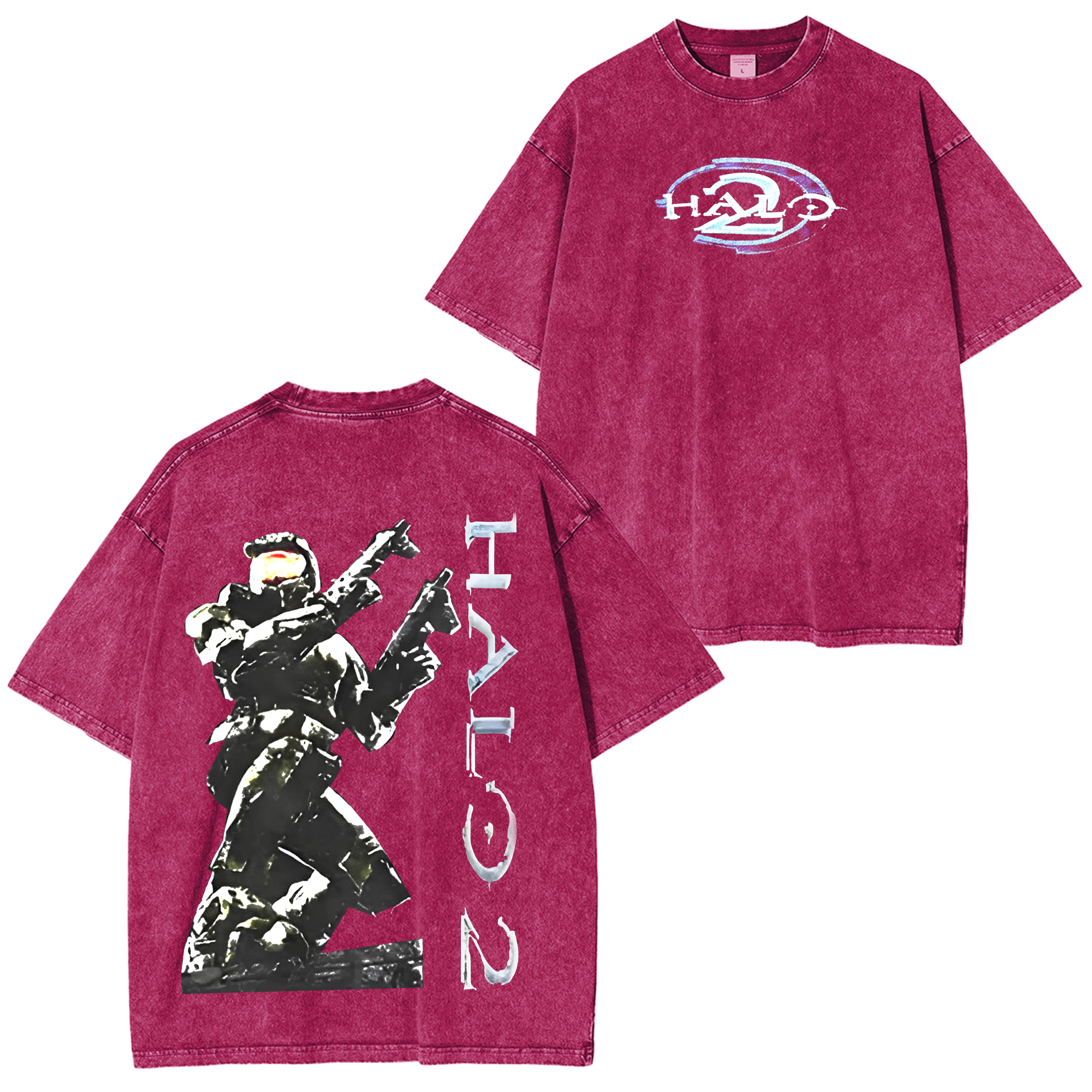Goat Crew X Halo Halo 2 Vintage Unisex Washed T-Shirt